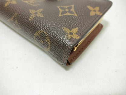 LOUIS VUITTON Monogram Louis Vuitton Porte Monnaie Bien Viennois Folding Wallet
