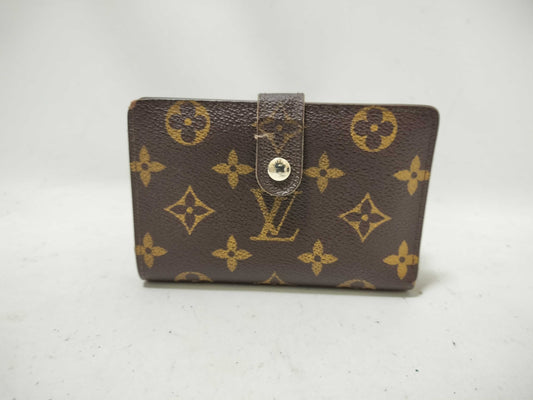 LOUIS VUITTON Monogram Louis Vuitton Portefeuille Viennois Folding Wallet