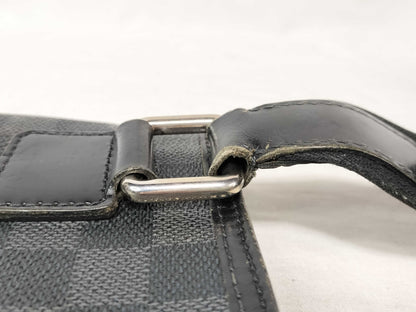 LOUIS VUITTON Damier Graphite Shoulder Bag N58028 VI3009