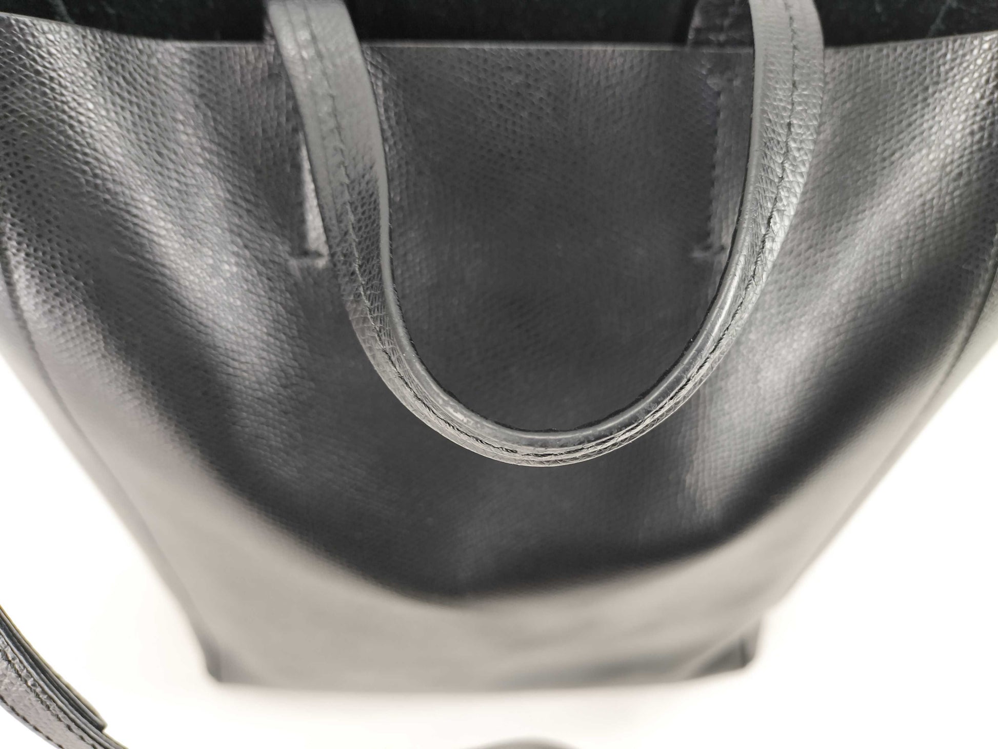 CELINE 2-way Vertical Cabas Small Black Handbag