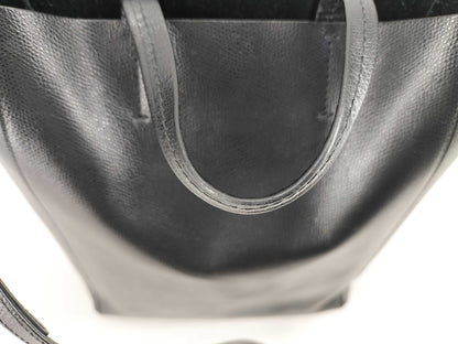 CELINE 2-way Vertical Cabas Small Black Handbag