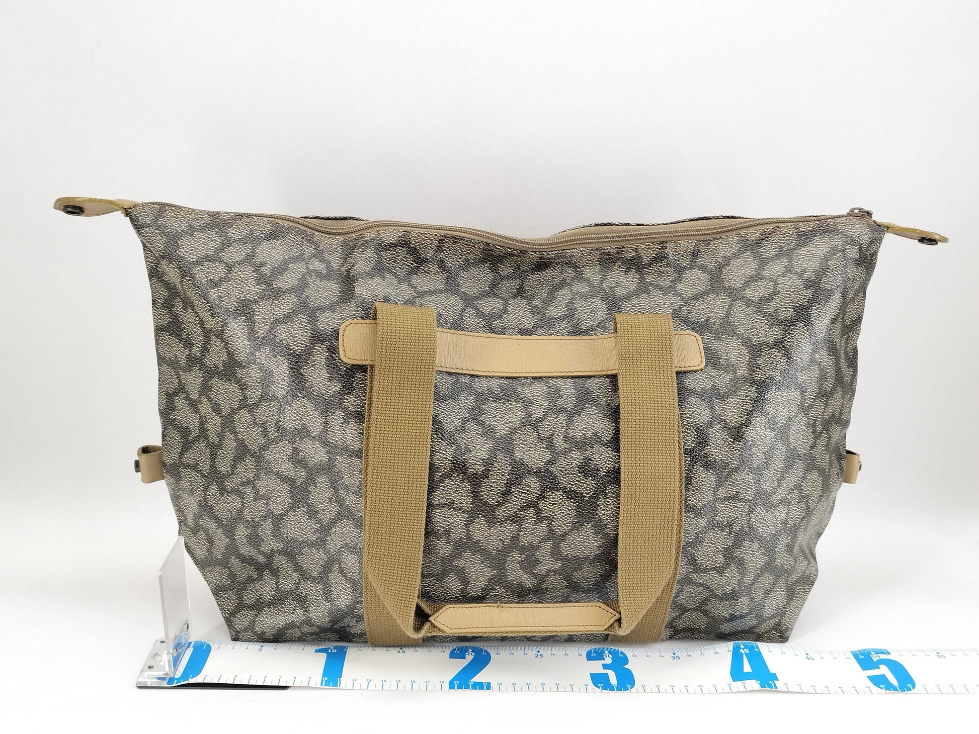 Yves Saint Laurent Boston Bag, Multicolor PVC, Boston Bag