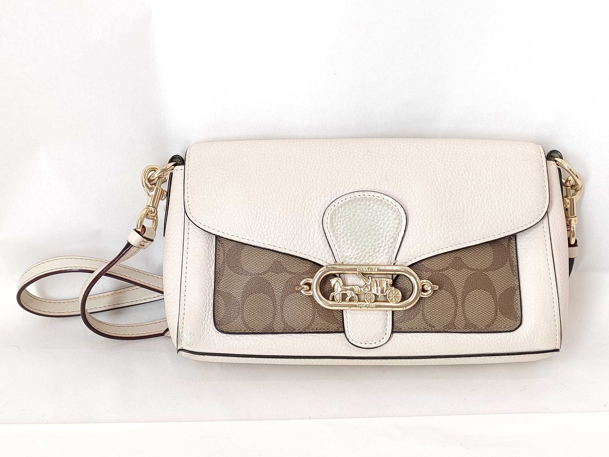 COACH Leather Shoulder Bag