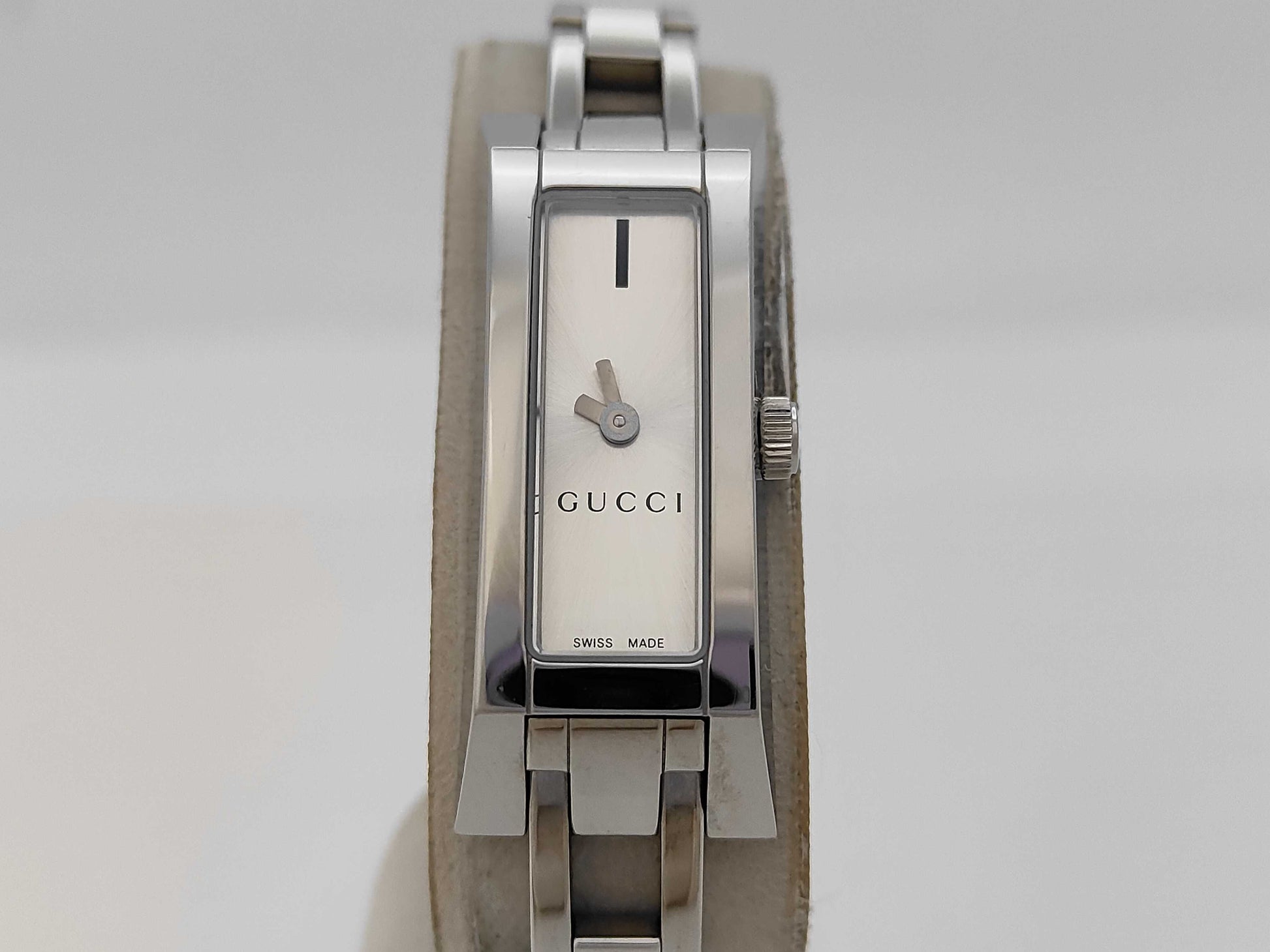 GUCCI 110 13458454 Quartz Silver Dial Unmoving Women's Watch