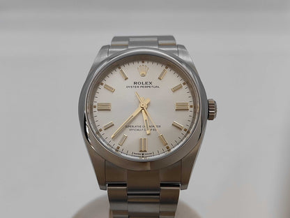 ROLEX 126000 EH856320 Silver Dial Oyster Bracelet Men's Watch