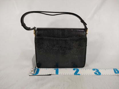 GUCCI Old Lizard One-Shoulder Bag Handbag