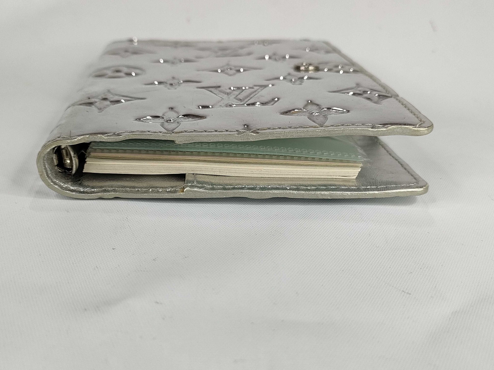 LOUIS VUITTON Monogram Miroir Agenda PM Notebook Cover