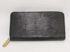 LOUIS VUITTON Epi Zippy Wallet with Gold Hardware, M68755, RFID-Informed Wallet