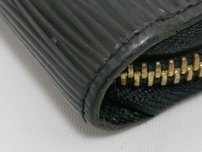 LOUIS VUITTON Epi Zippy Wallet with Gold Hardware, M68755, RFID-Informed Wallet