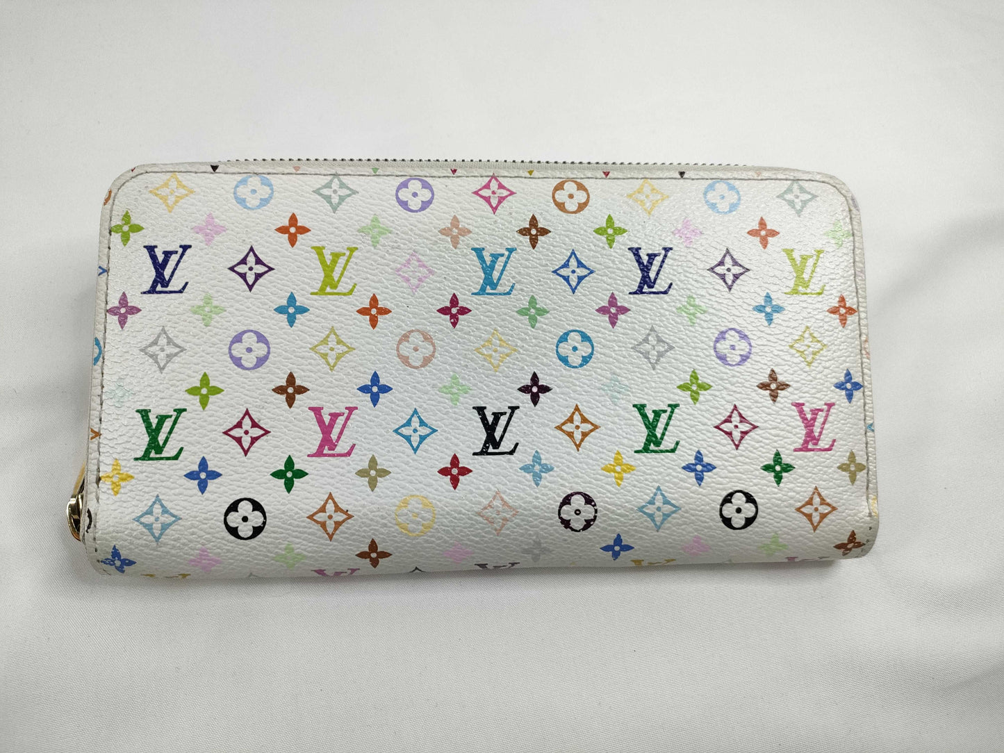 LOUIS VUITTON Monogram Multicolore Zippy Wallet Multicolore M60241 CA0089 Wallet