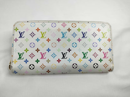 LOUIS VUITTON Monogram Multicolore Zippy Wallet Multicolore M60241 CA0089 Wallet