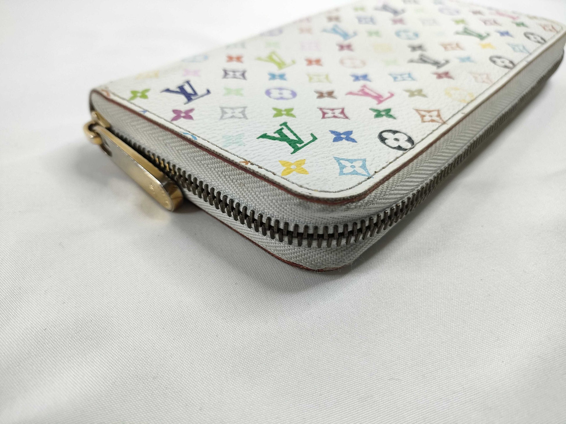 LOUIS VUITTON Monogram Multicolore Zippy Wallet Multicolore M60241 CA0089 Wallet