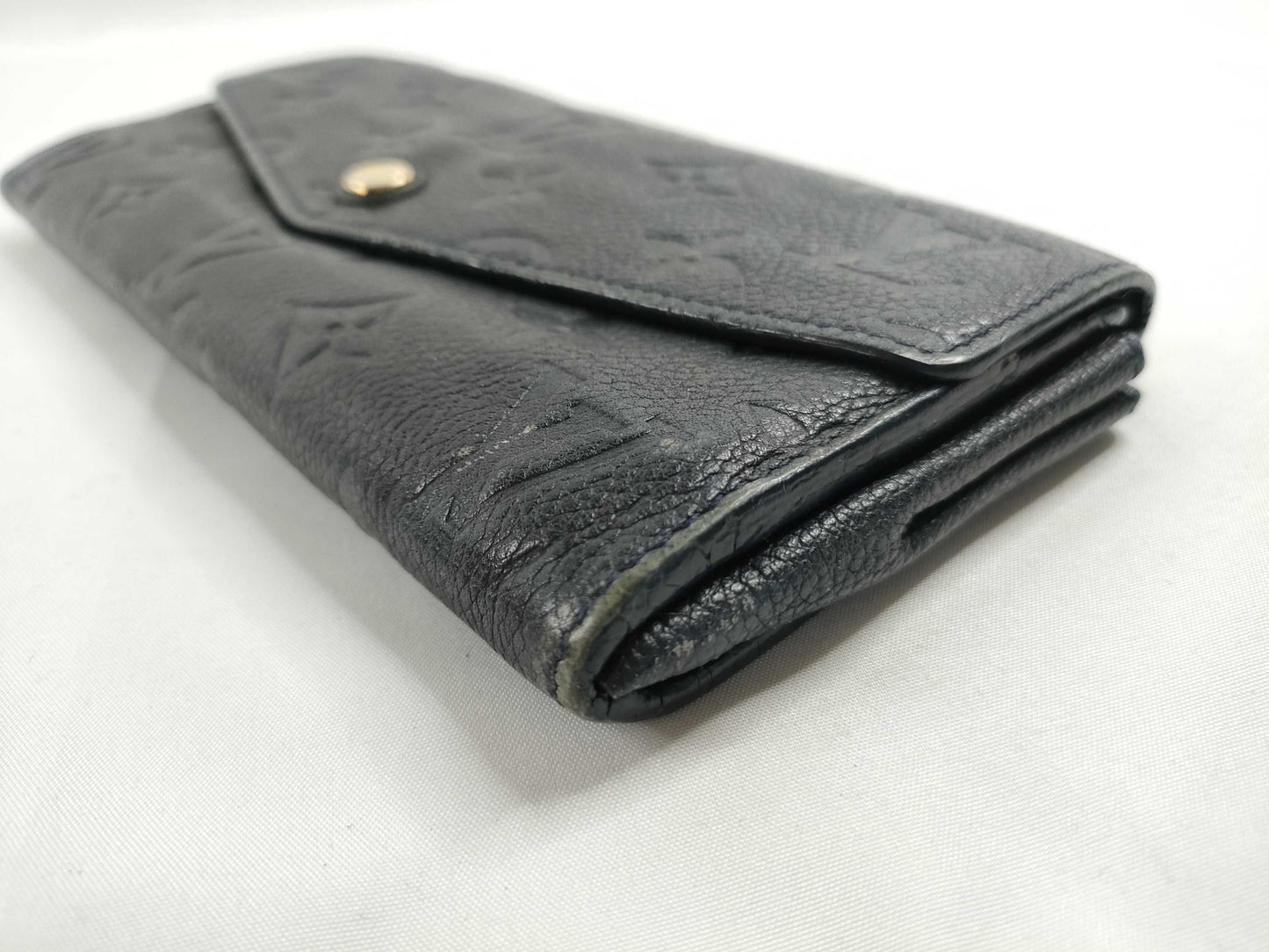 LOUIS VUITTON Monogram Empreinte Louis Vuitton Curieuse Monogram Empreinte M60490 CA4132 Wallet