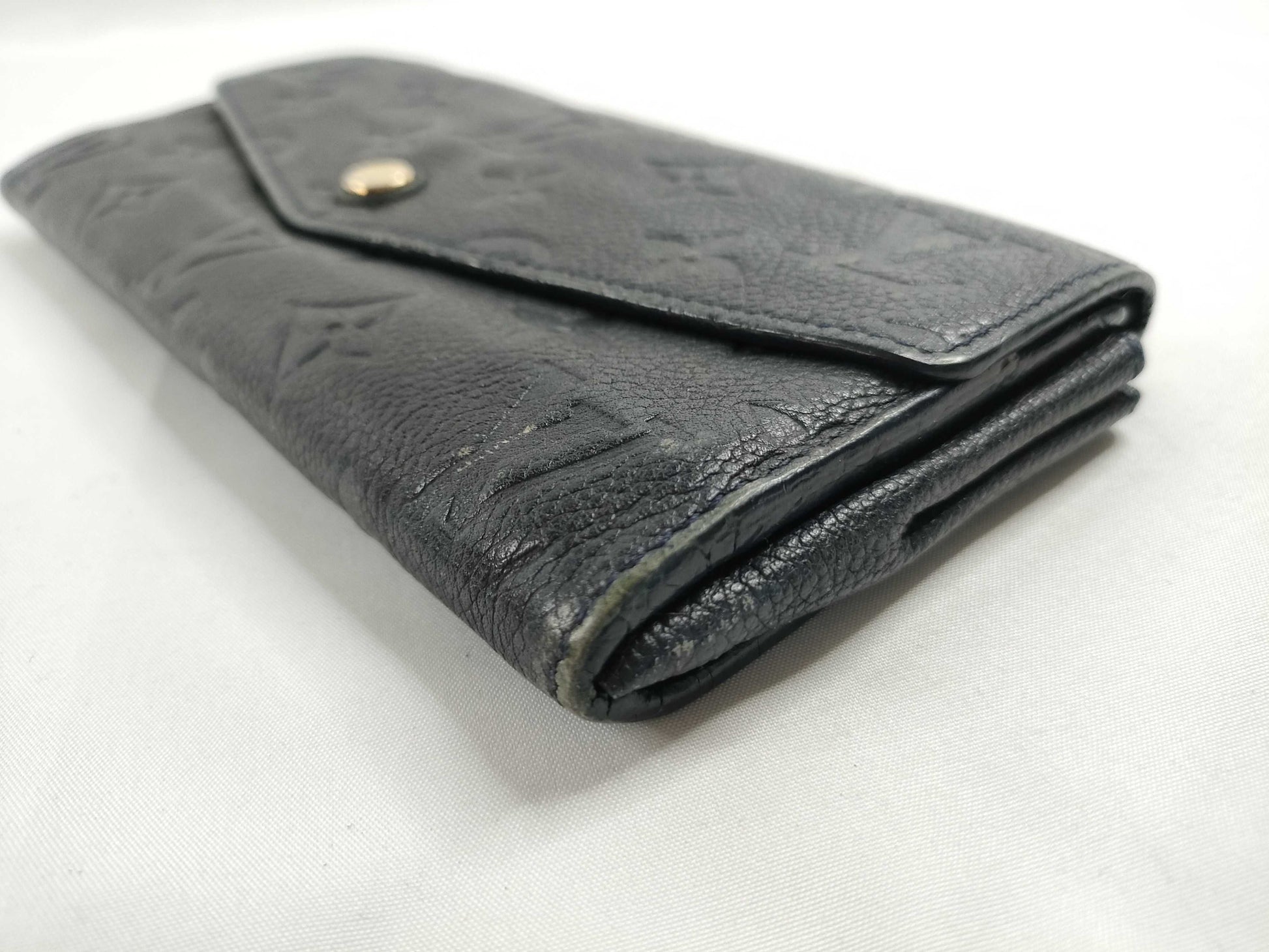 LOUIS VUITTON Monogram Empreinte Louis Vuitton Curieuse Monogram Empreinte M60490 CA4132 Wallet