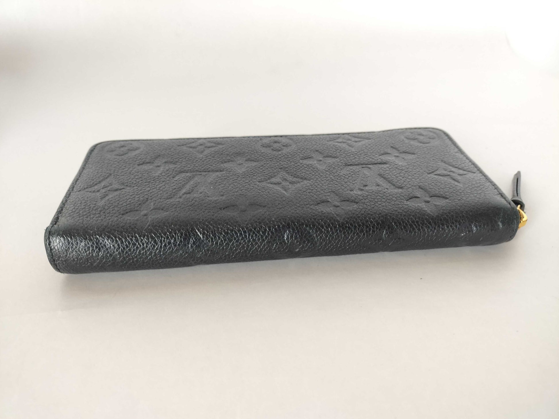 LOUIS VUITTON Monogram Empreinte Louis Vuitton Clemence Empreinte M60171 SP0137 Wallet