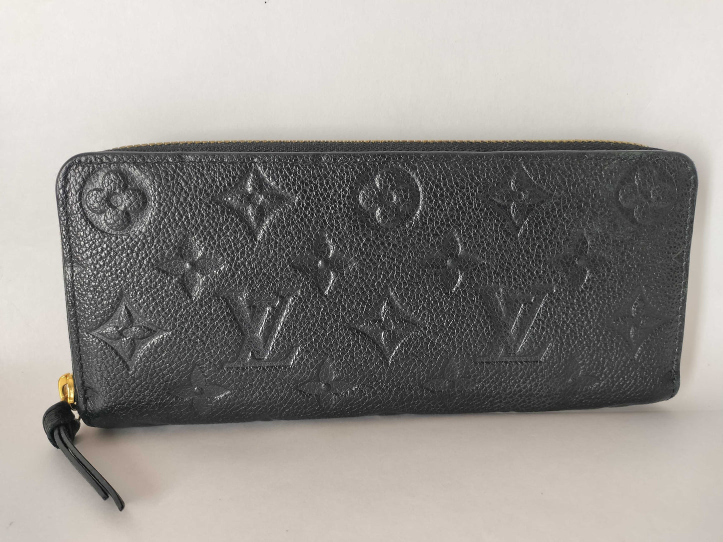 LOUIS VUITTON Monogram Empreinte Louis Vuitton Clemence Empreinte M60171 SP0137 Wallet