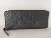 LOUIS VUITTON Monogram Empreinte Louis Vuitton Clemence Empreinte M60171 SP0137 Wallet