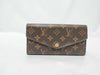LOUIS VUITTON Monogram Sarah Monogram Fuchsia Wallet M62234 MI4169