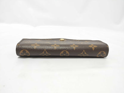 LOUIS VUITTON Monogram Sarah Monogram Fuchsia Wallet M62234 MI4169