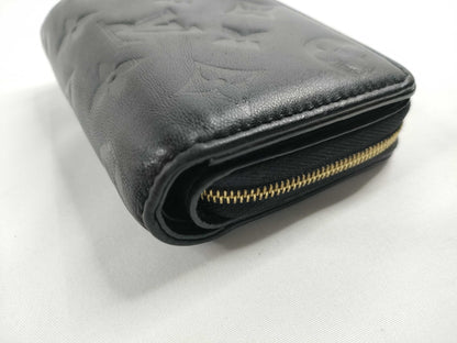 LOUIS VUITTON Lou Embossed Noir M81599 RFID Wallet