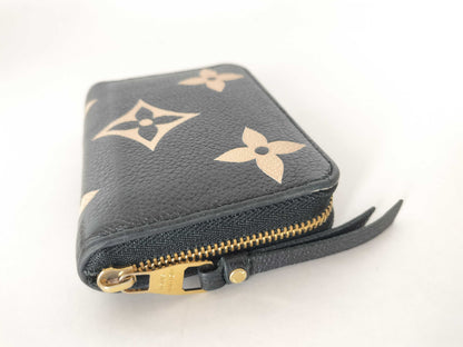 LOUIS VUITTON Monogram Empreinte Coin Purse, Two-Tone, Empreinte M69787 RFID Coin Case