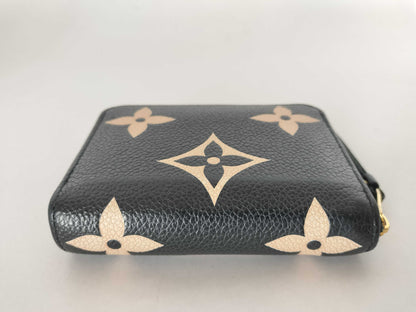 LOUIS VUITTON Monogram Empreinte Coin Purse, Two-Tone, Empreinte M69787 RFID Coin Case