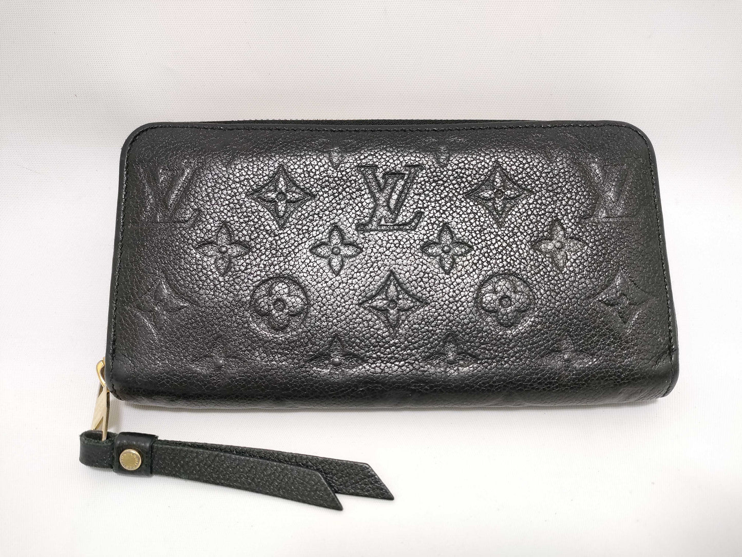 LOUIS VUITTON Monogram Empreinte Zippy Wallet Monogram Empreinte M61864 SP1147 Wallet