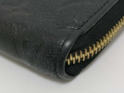 LOUIS VUITTON Monogram Empreinte Zippy Wallet Monogram Empreinte M61864 SP1147 Wallet