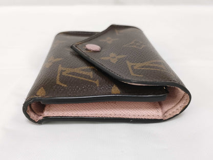 LOUIS VUITTON Victorine Monogram Rose Ballerine M62360 FH1290 Wallet