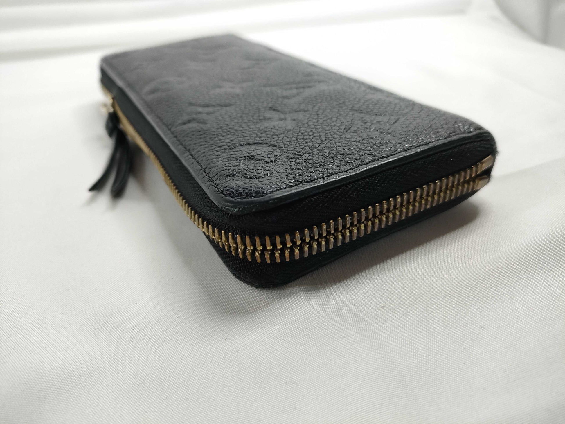 LOUIS VUITTON Monogram Empreinte Wallet, Louis Vuitton Clemence Monogram Empreinte M60171 SP2116