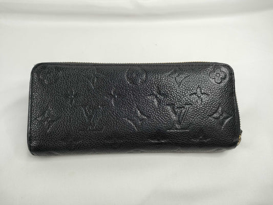 LOUIS VUITTON Monogram Empreinte Wallet, Louis Vuitton Clemence Monogram Empreinte M60171 SP2116