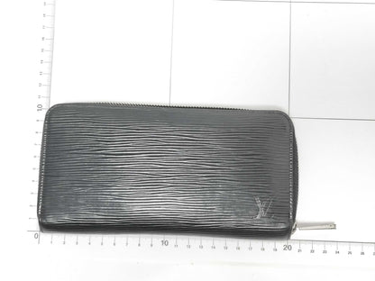 LOUIS VUITTON Epi Zippy Wallet in Noir, M61857 GI2149