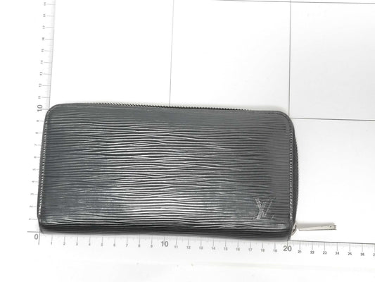 LOUIS VUITTON Epi Zippy Wallet in Noir, M61857 GI2149