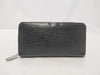 LOUIS VUITTON Epi Zippy Wallet in Noir, M61857 GI2149