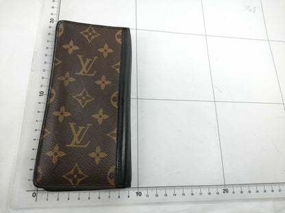 LOUIS VUITTON Monogram Macassar Louis Vuitton Tanon Monogram Macassar M93800 CT2187 Wallet