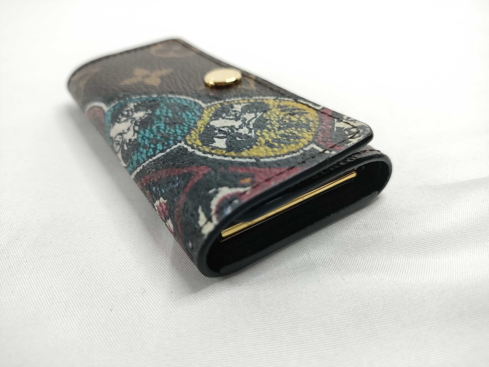 LOUIS VUITTON Monogram Multicle 4 Monogram Yamamoto Kansai M67252 Key Case/Key Holder