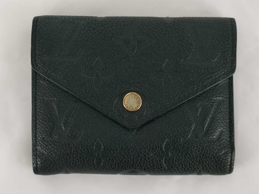 LOUIS VUITTON Victorine Monogram Empreinte M64060 RFID Wallet