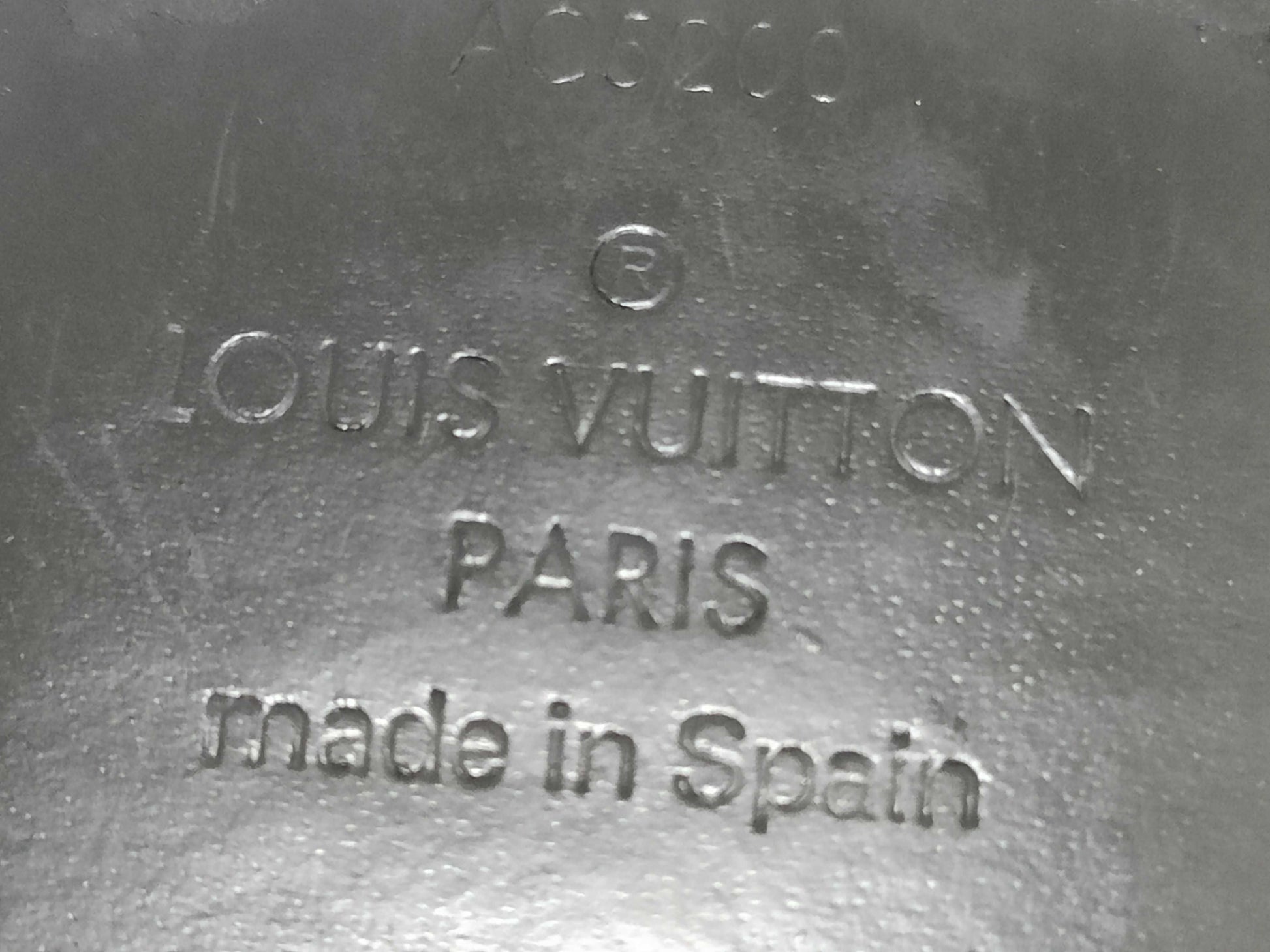 LOUIS VUITTON Santur Monogram Eclipse M9043 AC5200 Belt