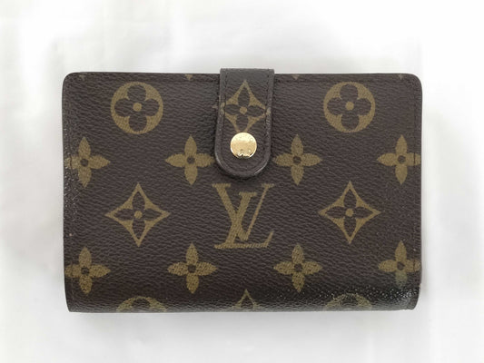 LOUIS VUITTON Viennois Monogram M61663 CA1025 Wallet