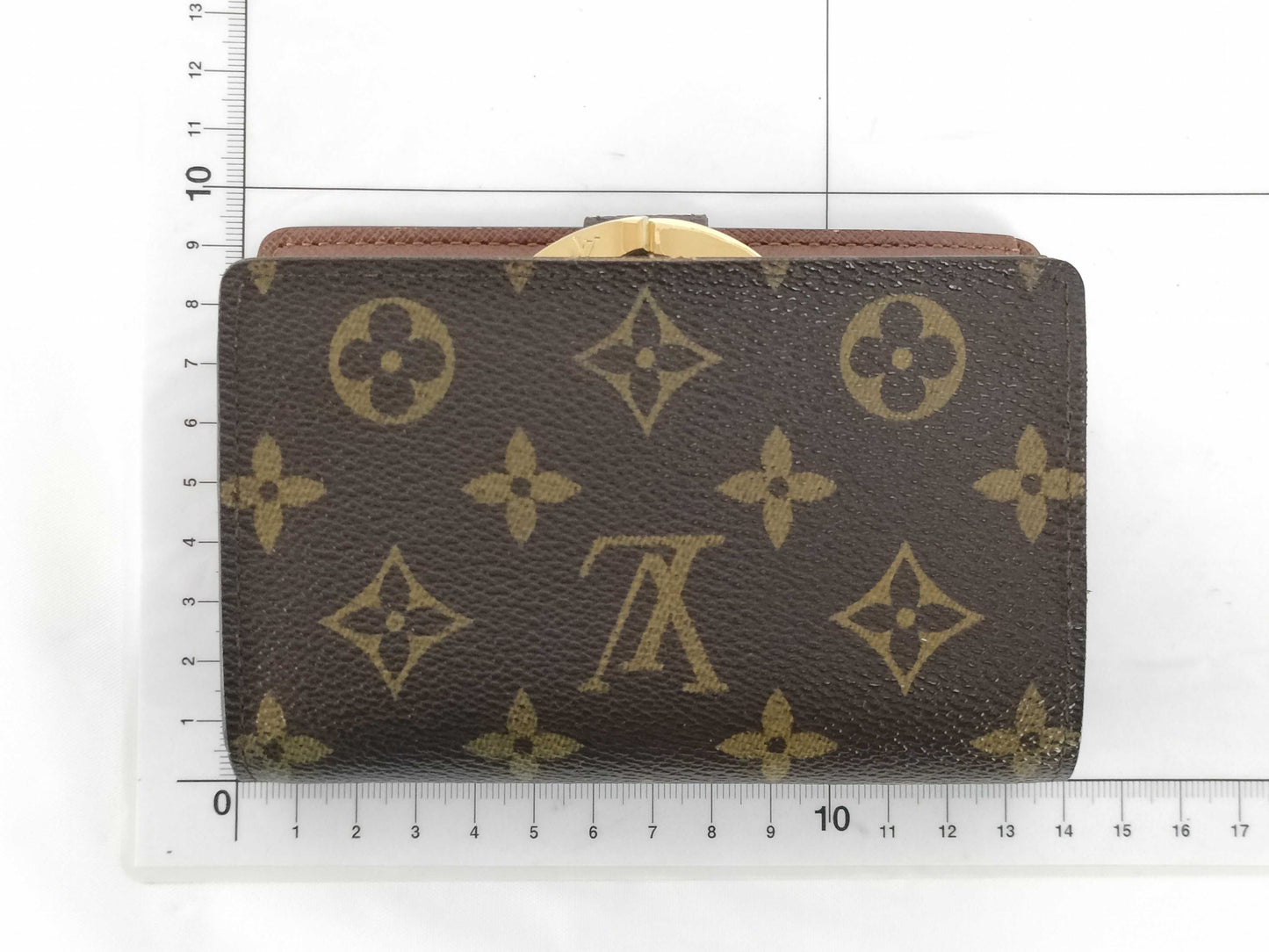 LOUIS VUITTON Viennois Monogram M61663 CA1025 Wallet