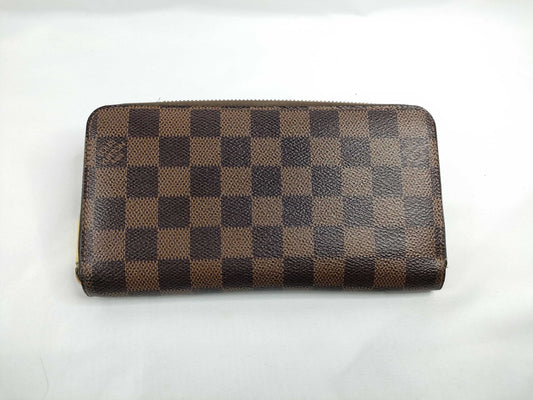 LOUIS VUITTON Damier Zippy Wallet Damier N60015 MI2142 Wallet