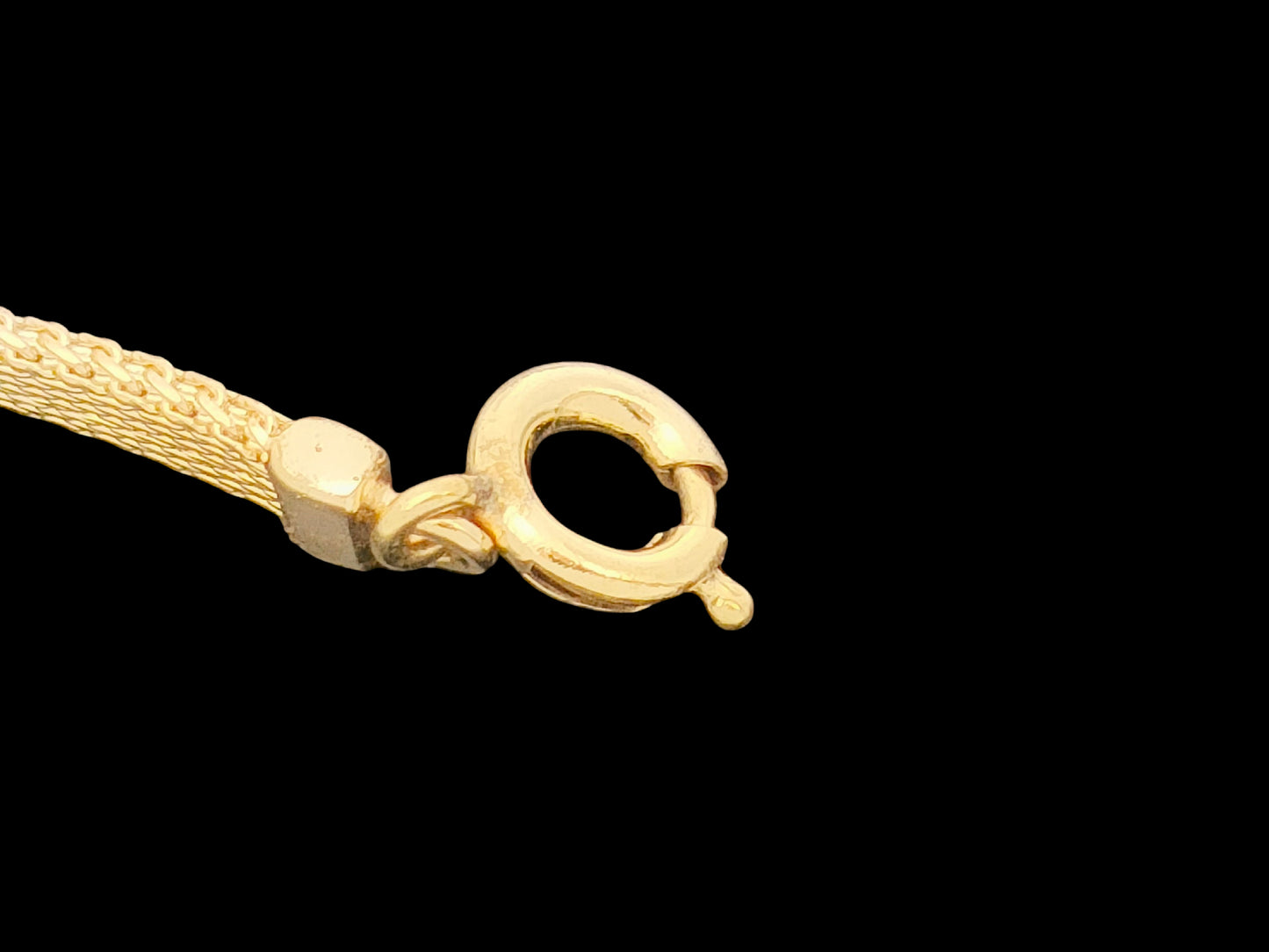 Dior Christian Dior Gold Logo Bracelet, 6.3g