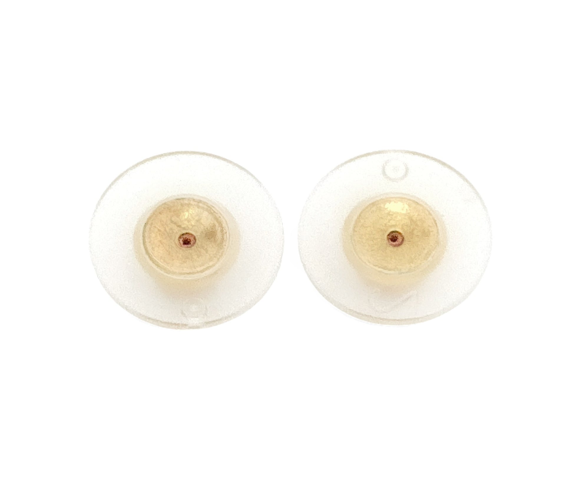 Dior Christian Dior Gold-Tone Swing Black Faux Pearl Earrings with Rhinestones, 9.75g