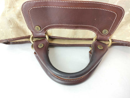 CELINE Macadam Denim Handbag