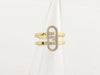 FENDI Rhinestone Gold 3.9g Ring