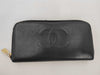 CHANEL CHANEL Coco Mark Long Wallet Caviar Skin Wallet