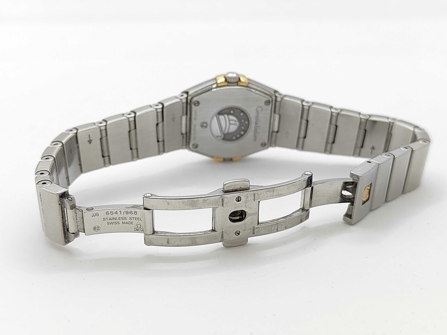 OMEGA 123.20.24.60.55.005 93107786 Quartz Shell Dial Women's Watch