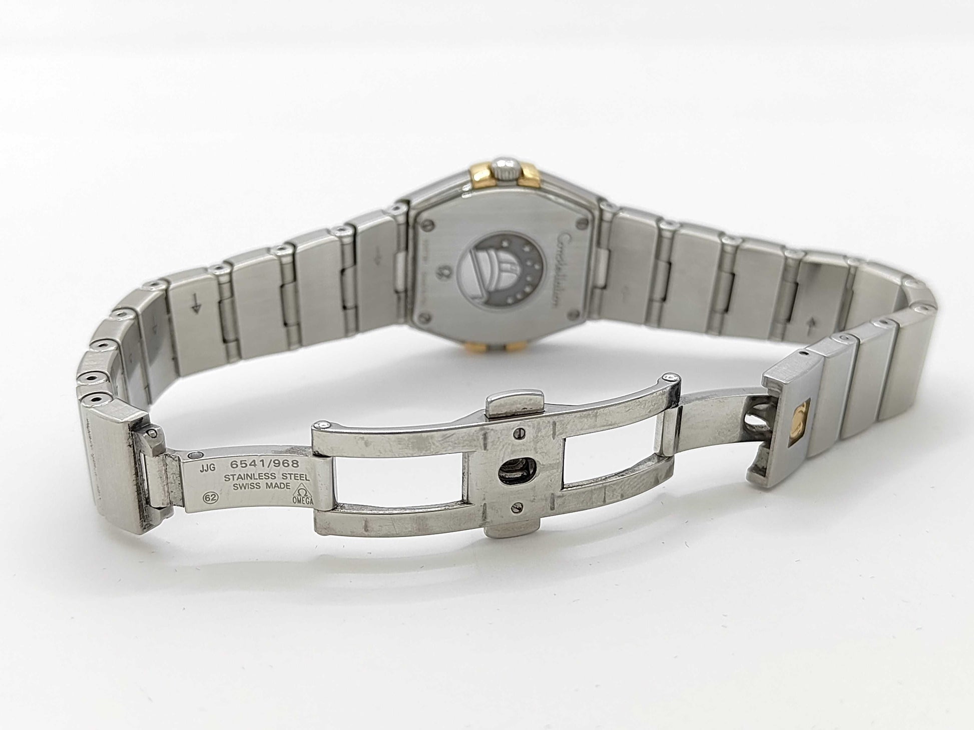 OMEGA 123.20.24.60.55.005 93107786 Quartz Shell Dial Women's Watch