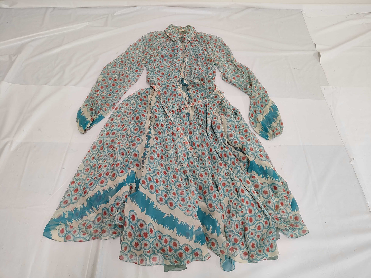 HERMES Brand Apparel HERMES Hermes Dress with Belt Size 38 Dress Dress