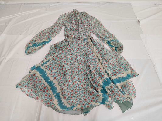 HERMES Brand Apparel HERMES Hermes Dress with Belt Size 38 Dress Dress